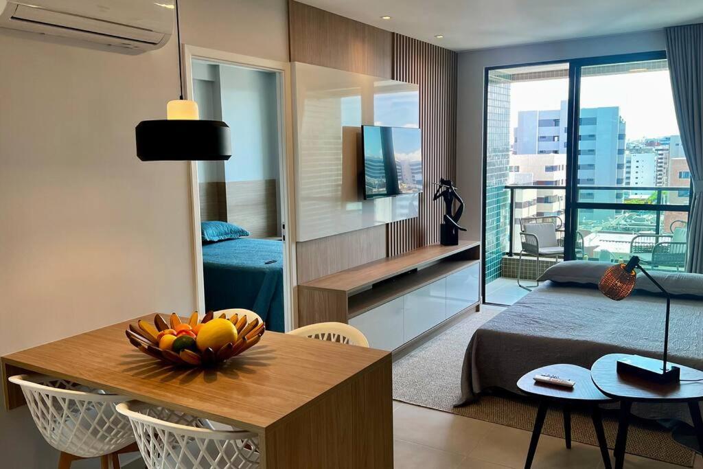 Smart Stay 1103 | Piscina | Academia | Ar Na Sala Maceió Eksteriør bilde